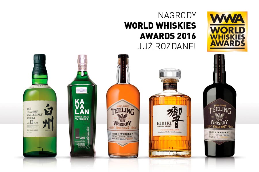 Nagrody World Whiskies Awards 2016 już rozdane.